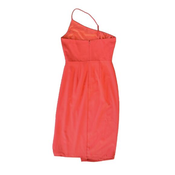 Lovers & Friends Lazo One Shoulder Midi Dress Size Small 2-4 in Blood Orange - Picture 9 of 12